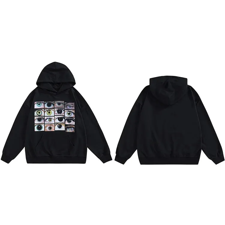 Dusky Different Shades Of Eye Hoodie