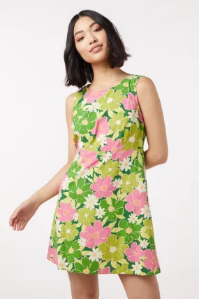 Edie Floral Mini Shift Dress