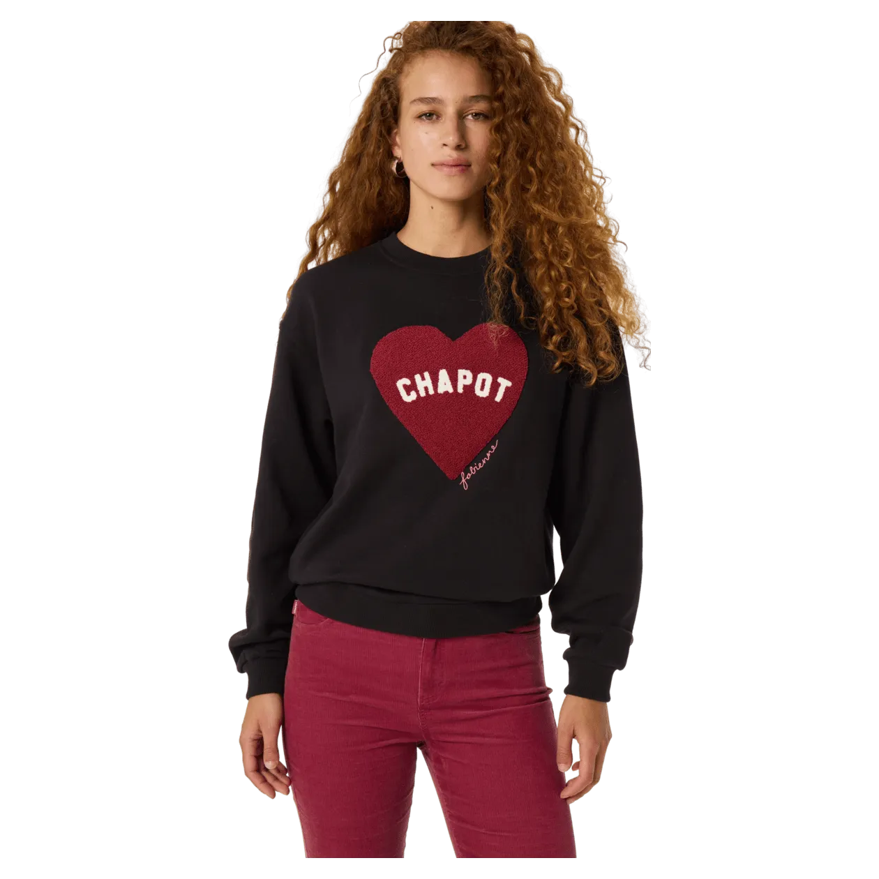 Fabienne Chapot Terry Sport Heart Sweater