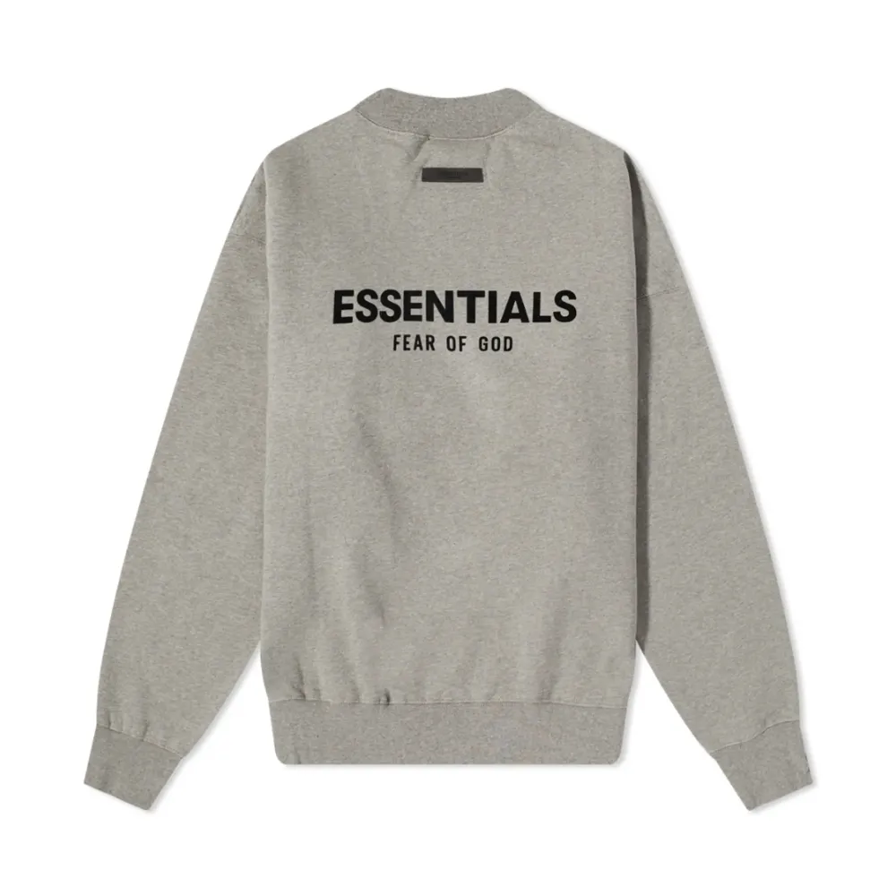 Fear of God ESSENTIALS Crewneck 'Dark Oatmeal'