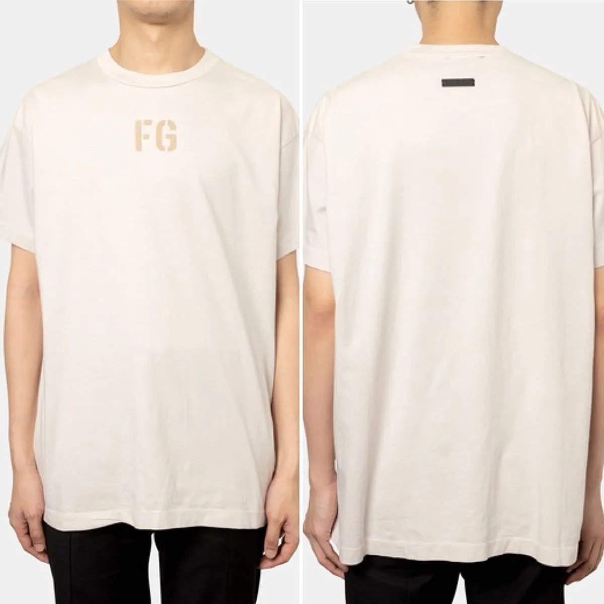 FEAR OF GOD  |Pullovers Street Style Cotton Short Sleeves Oversized