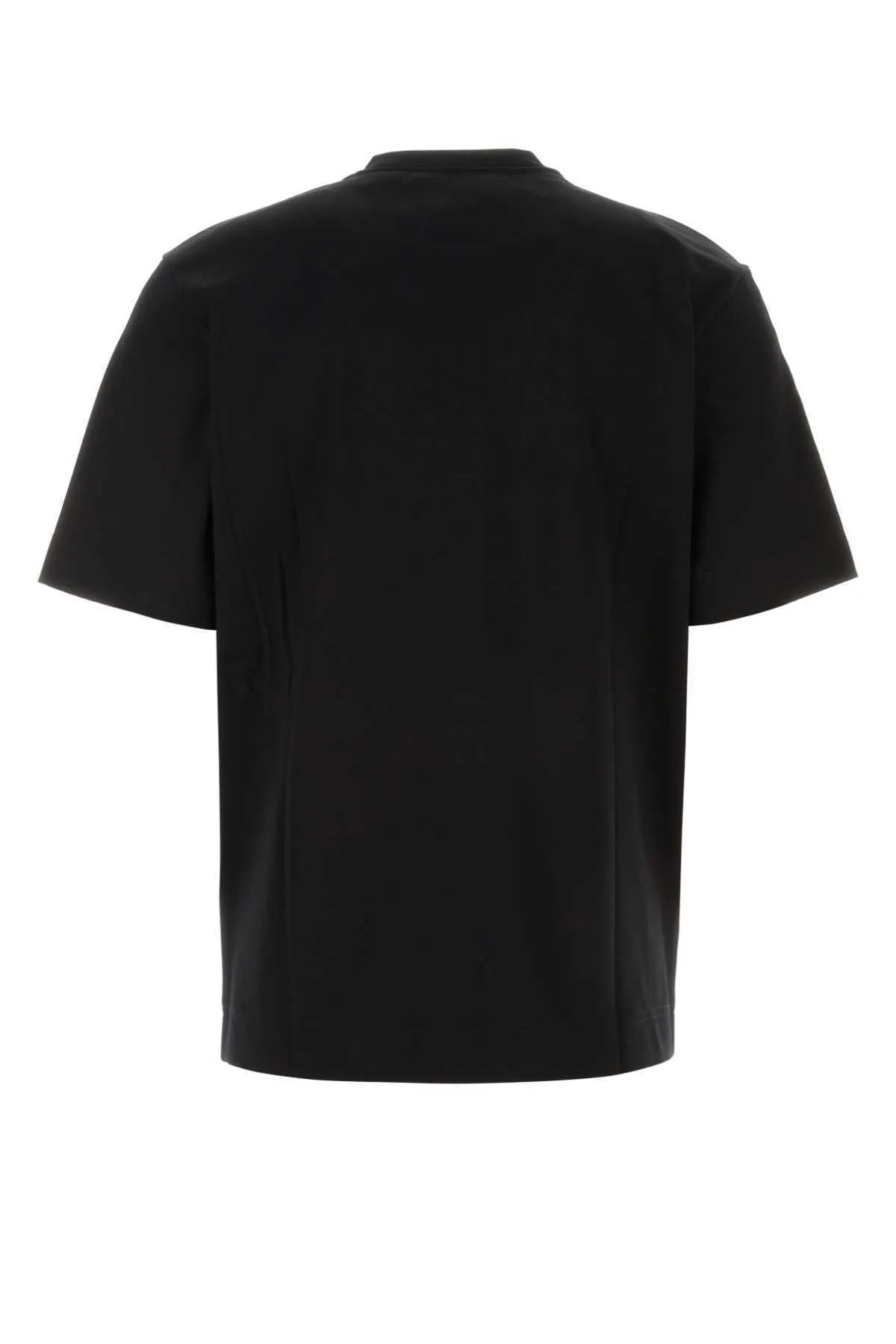 FENDI  |Crew Neck Pullovers Street Style Plain Cotton Short Sleeves