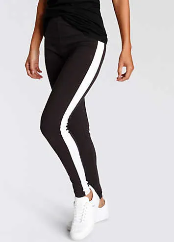 FlashLights Side Stripe Leggings | Grattan