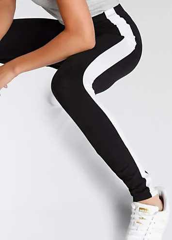 FlashLights Side Stripe Leggings | Grattan