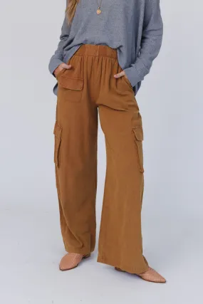 Flynn Cargo Pants - Clay