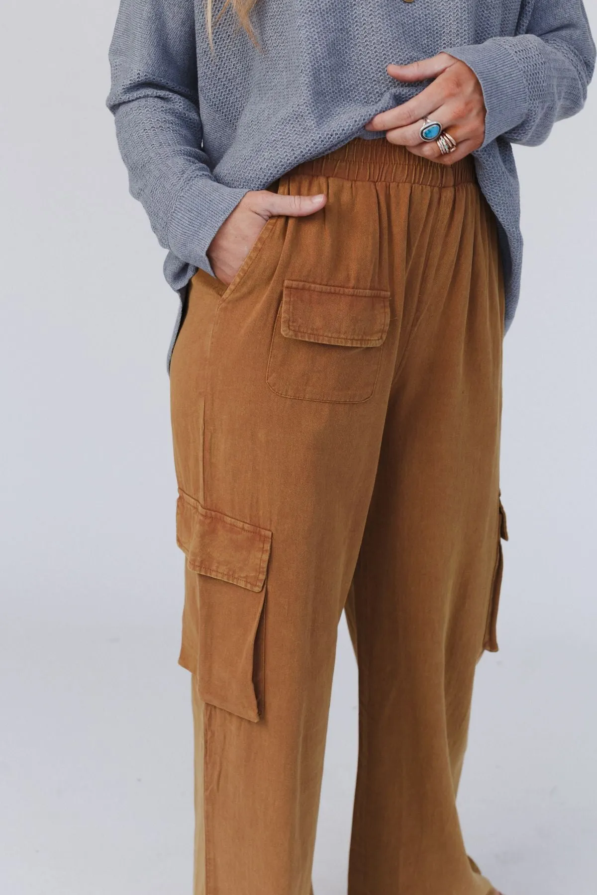 Flynn Cargo Pants - Clay