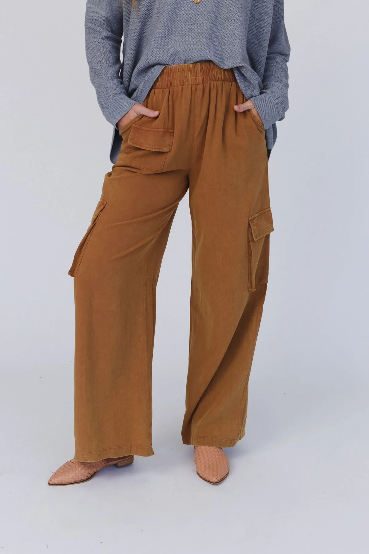 Flynn Cargo Pants - Clay