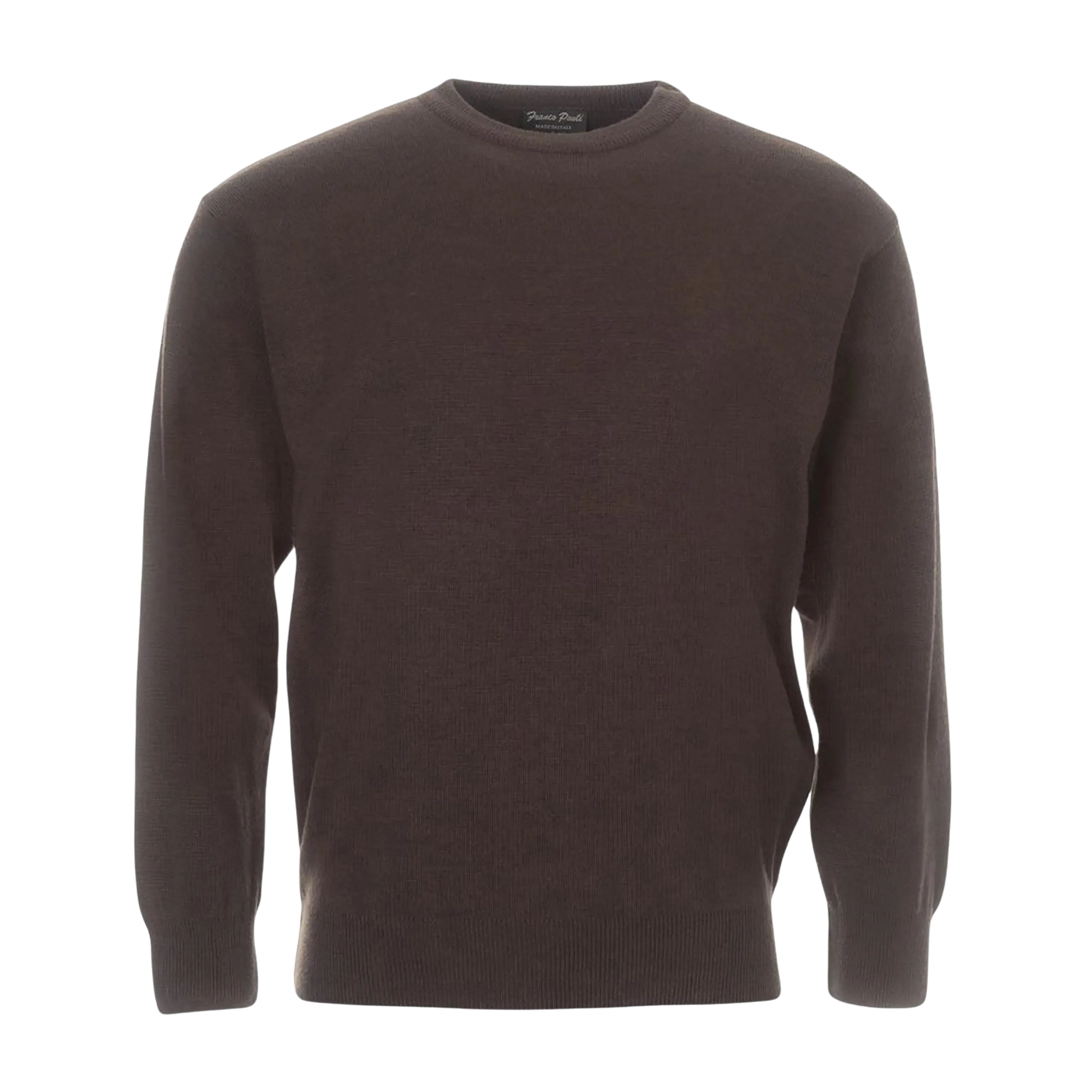 Franco Ponti Crew Neck Sweater K02 in Chocolate