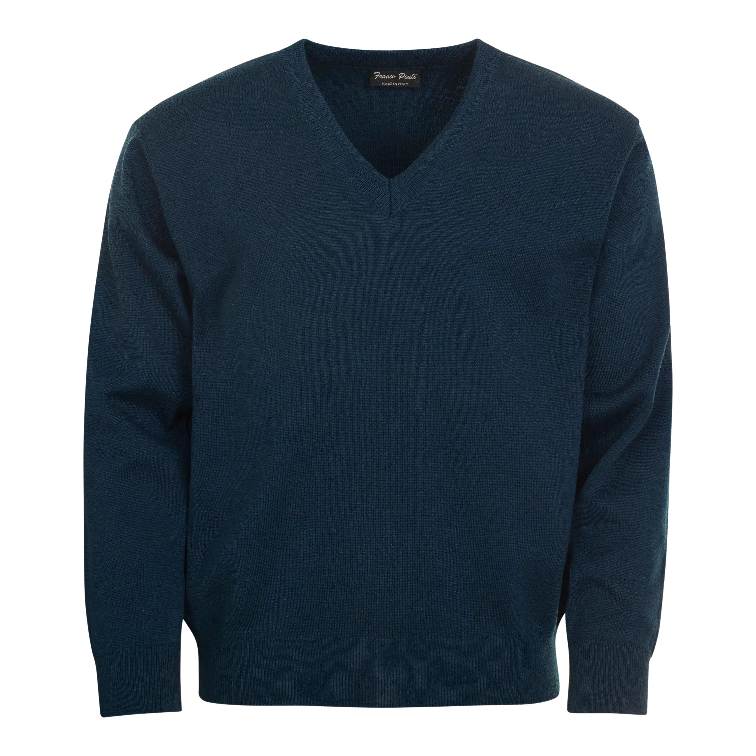 Franco Ponti V Neck Sweater K01 in Airforce