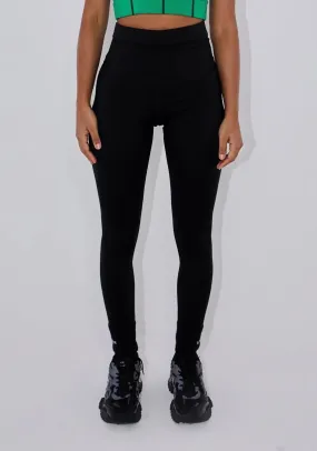 Gail Leggings - Black on Black