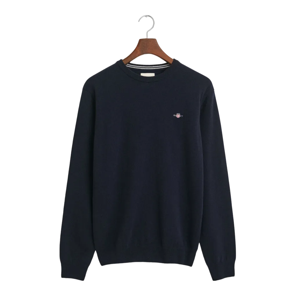 GANT Superfine Lambswool Crew Neck Sweater