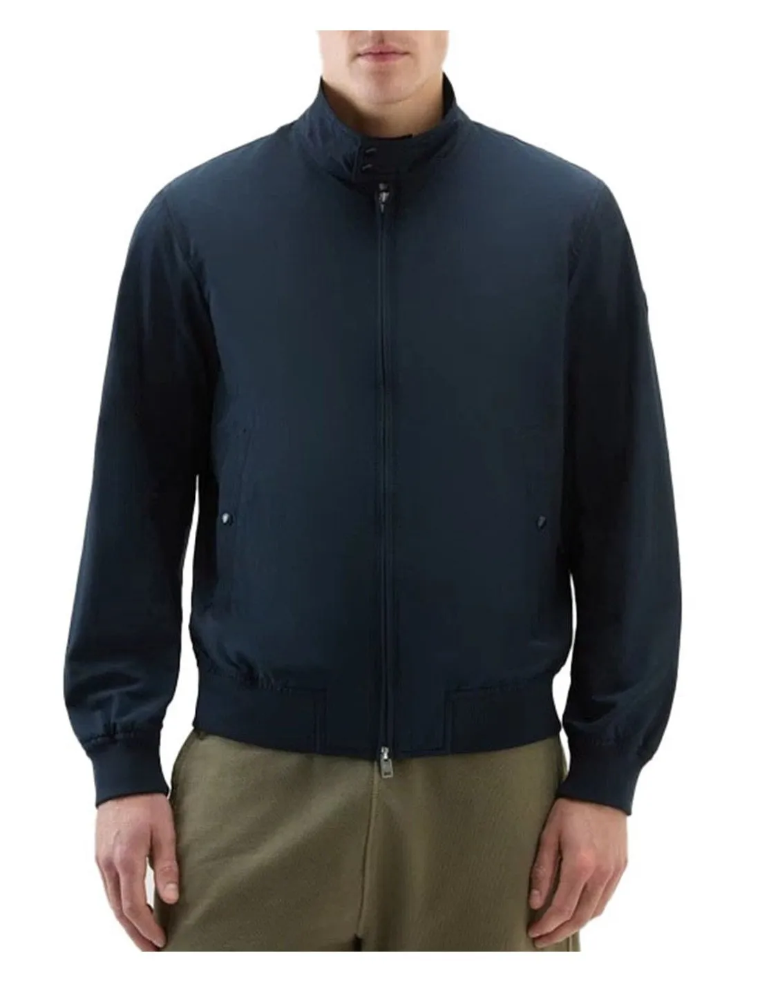 Giubbino Woolrich uomo cruiser bomber  CFWOOU0881 melton blue