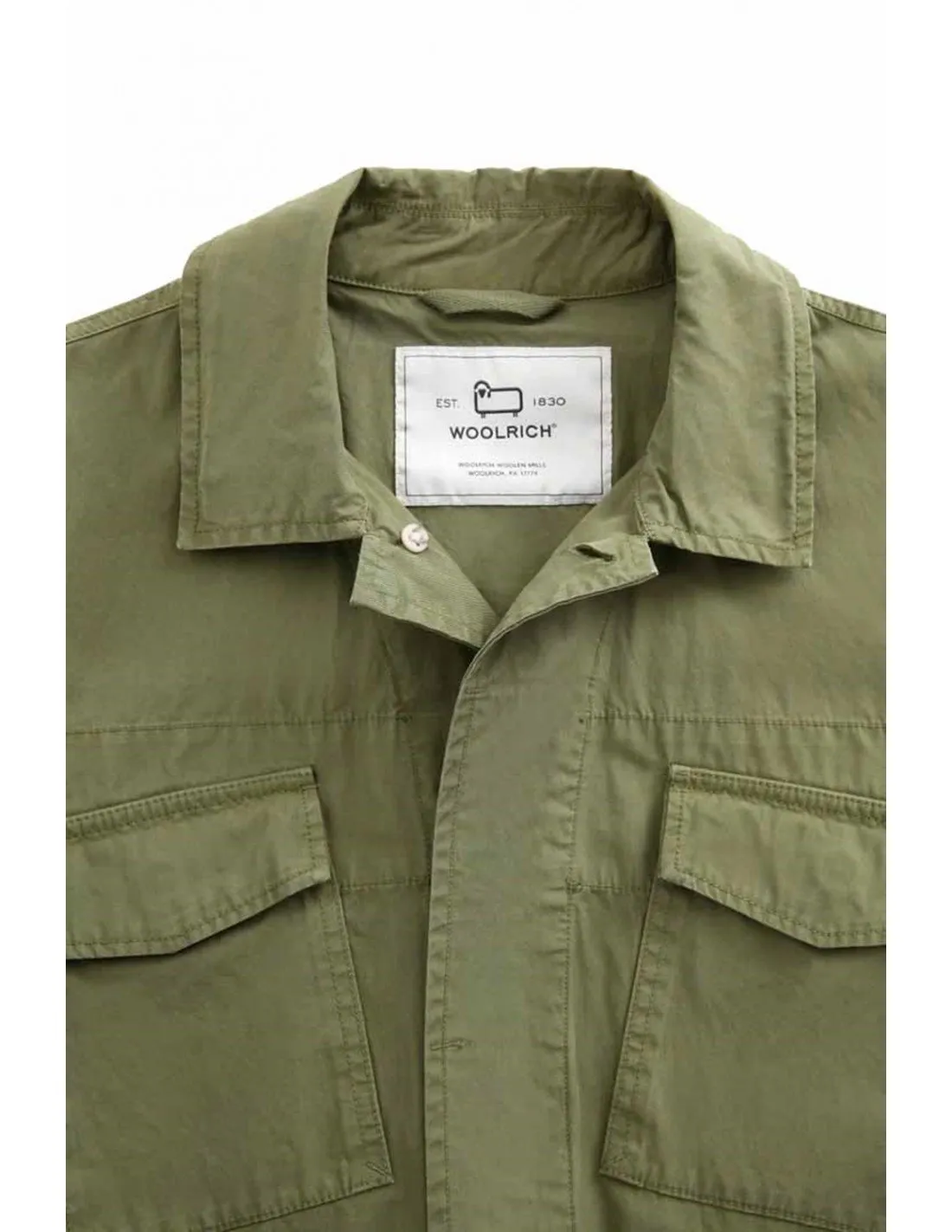 Giubbino Woolrich uomo Field Crew CFWOOU0543 verde PE22