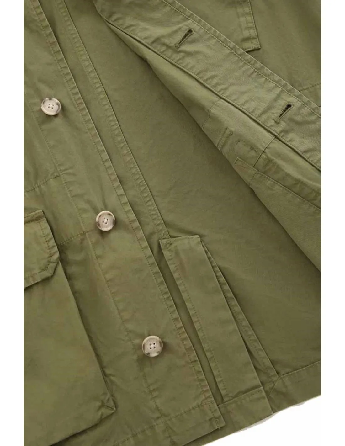 Giubbino Woolrich uomo Field Crew CFWOOU0543 verde PE22