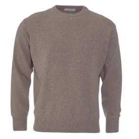 Golding Lambswool Crew Neck Sweater in Fawn