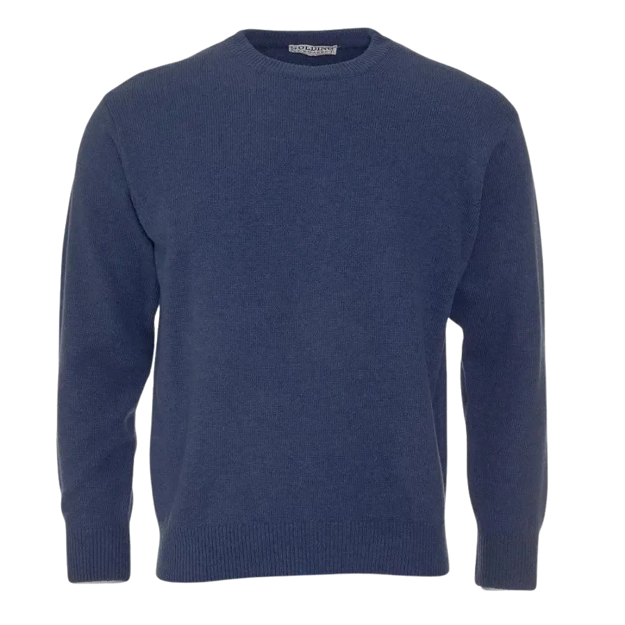 Golding Lambswool Crew Neck Sweater in Royal