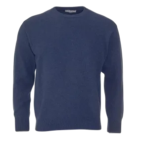 Golding Lambswool Crew Neck Sweater in Royal