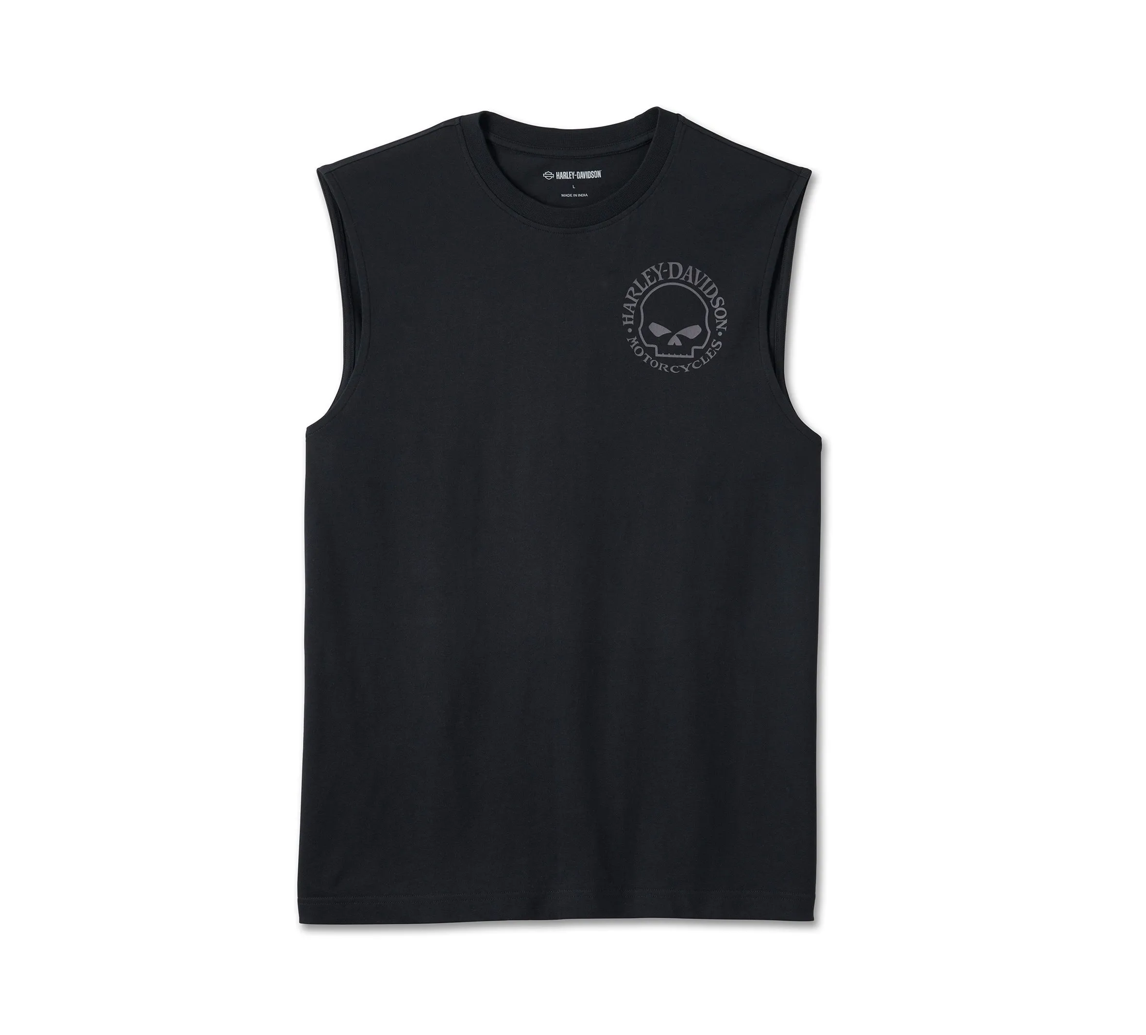 Harley Davidson  |Crew Neck Pullovers Unisex Sleeveless Street Style Plain