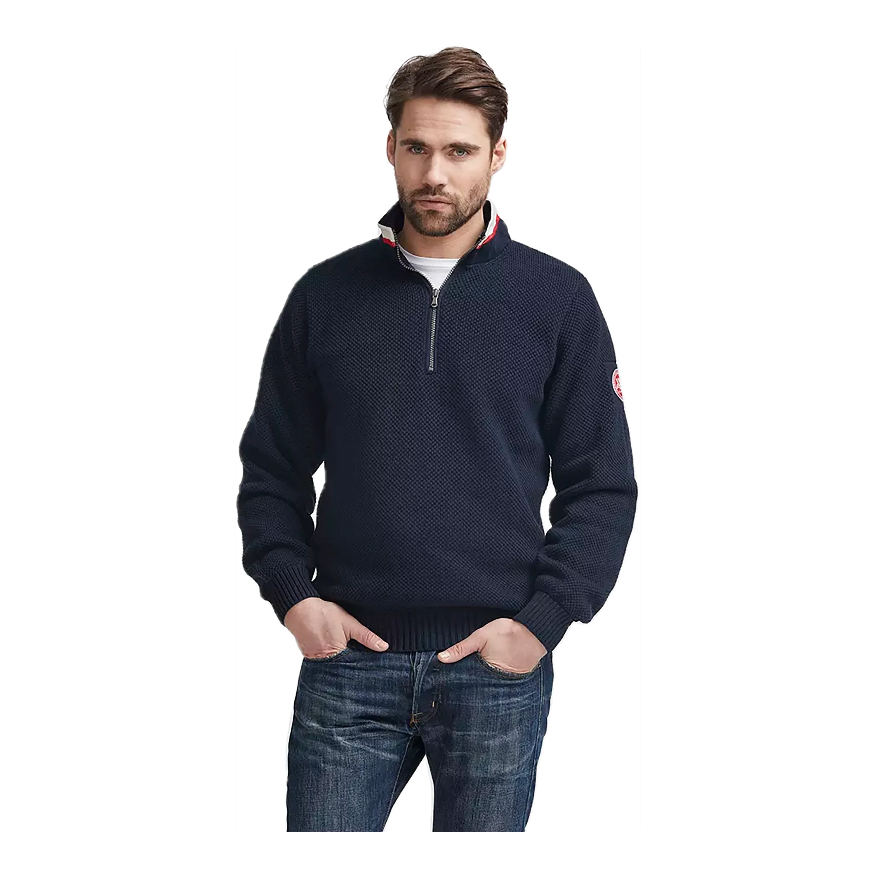 Holebrook Classic 1/4 Zip Windproof Sweater