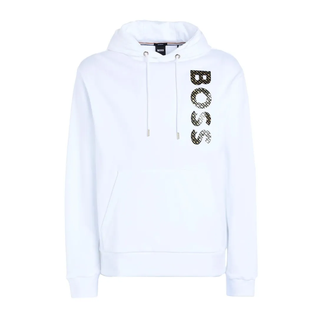 Hugo Boss  |Pullovers Unisex Street Style Long Sleeves Plain Cotton Logo