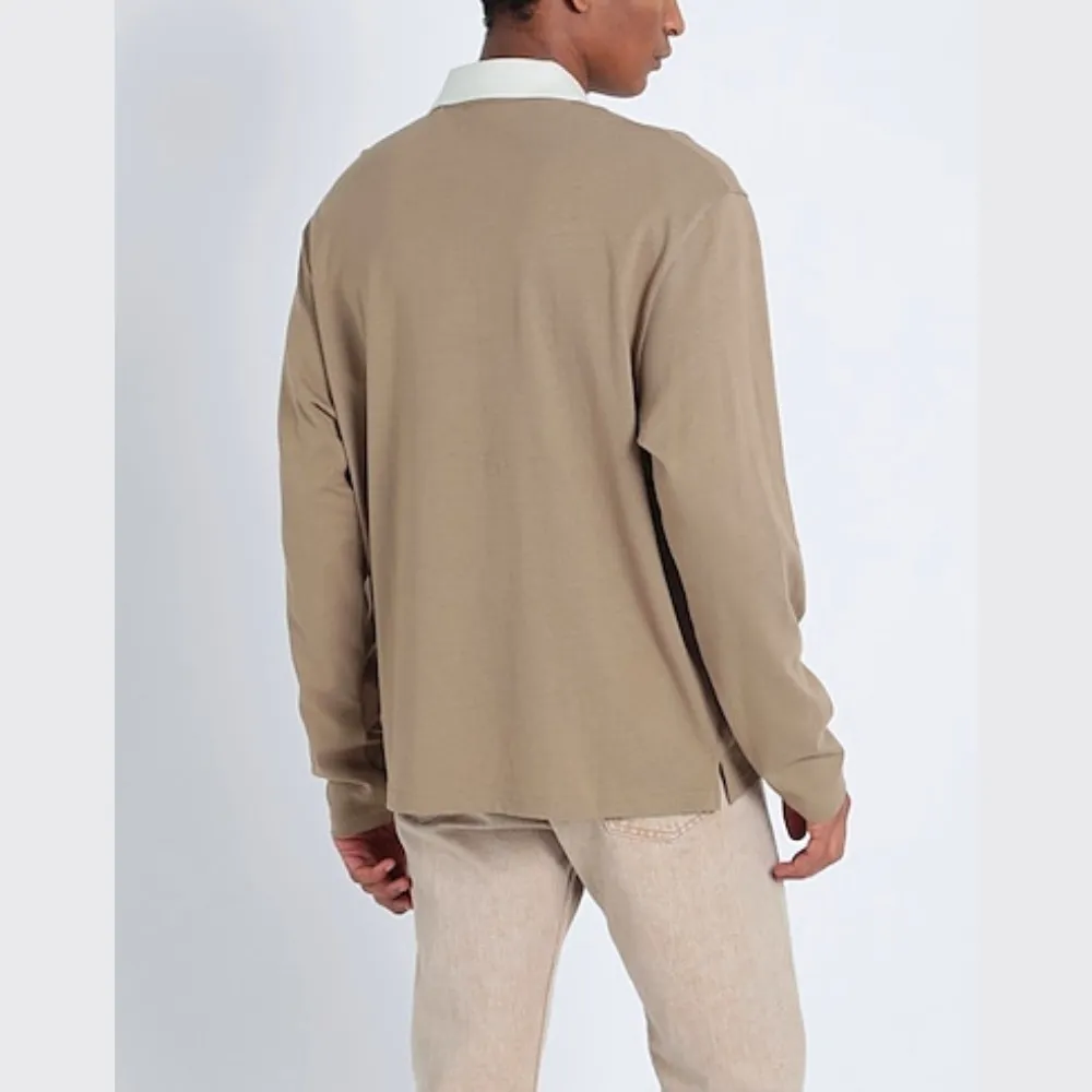 Hugo Boss  |Unisex Street Style Long Sleeves Plain Cotton Short Sleeves