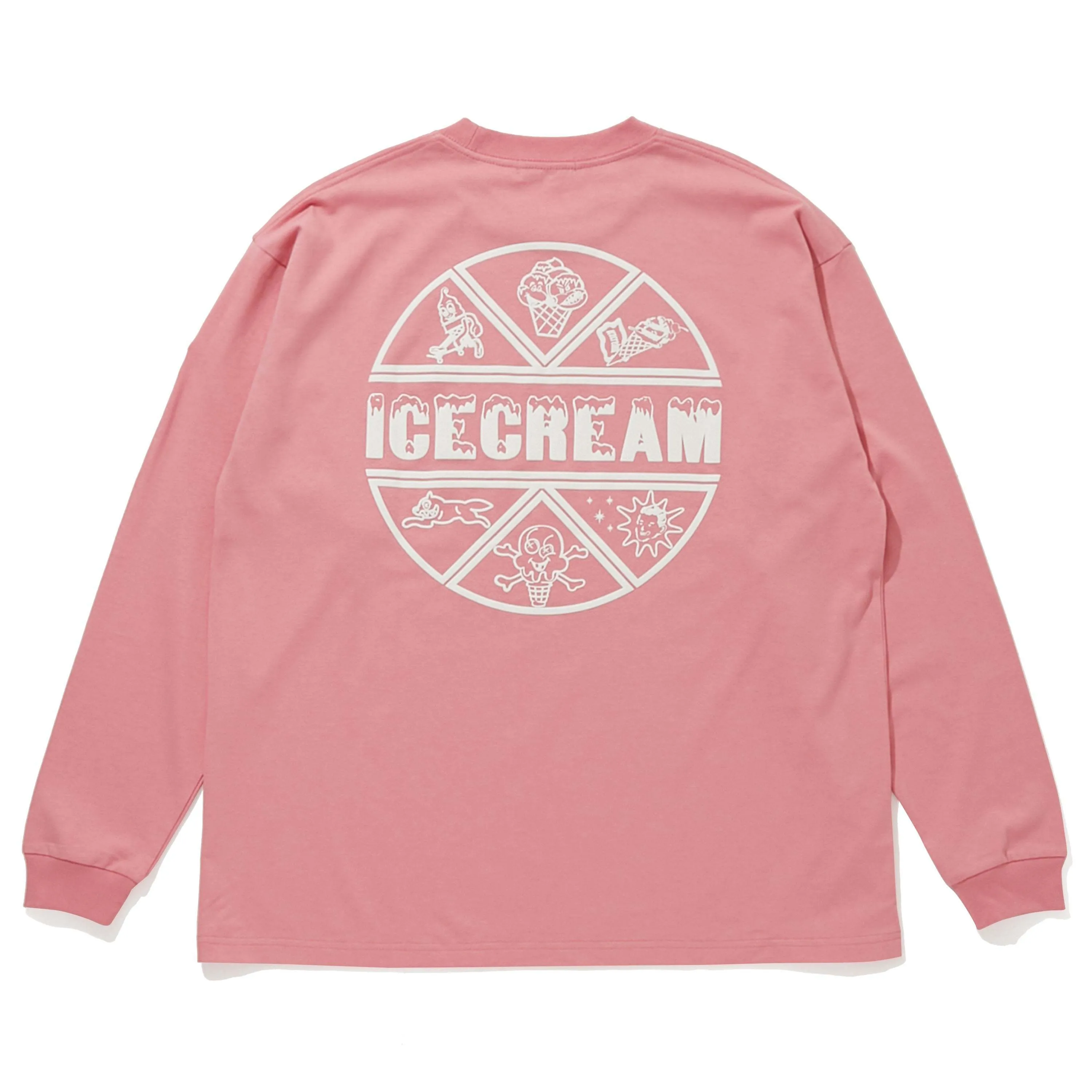 Icecream  |Unisex Street Style Long Sleeves Cotton Oversized