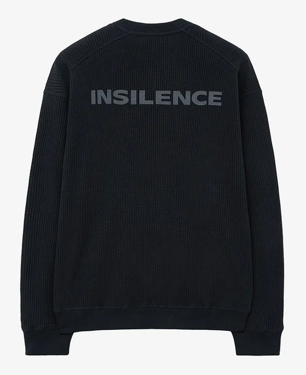 IN SILENCE  |Unisex Street Style Long Sleeves Plain Cotton