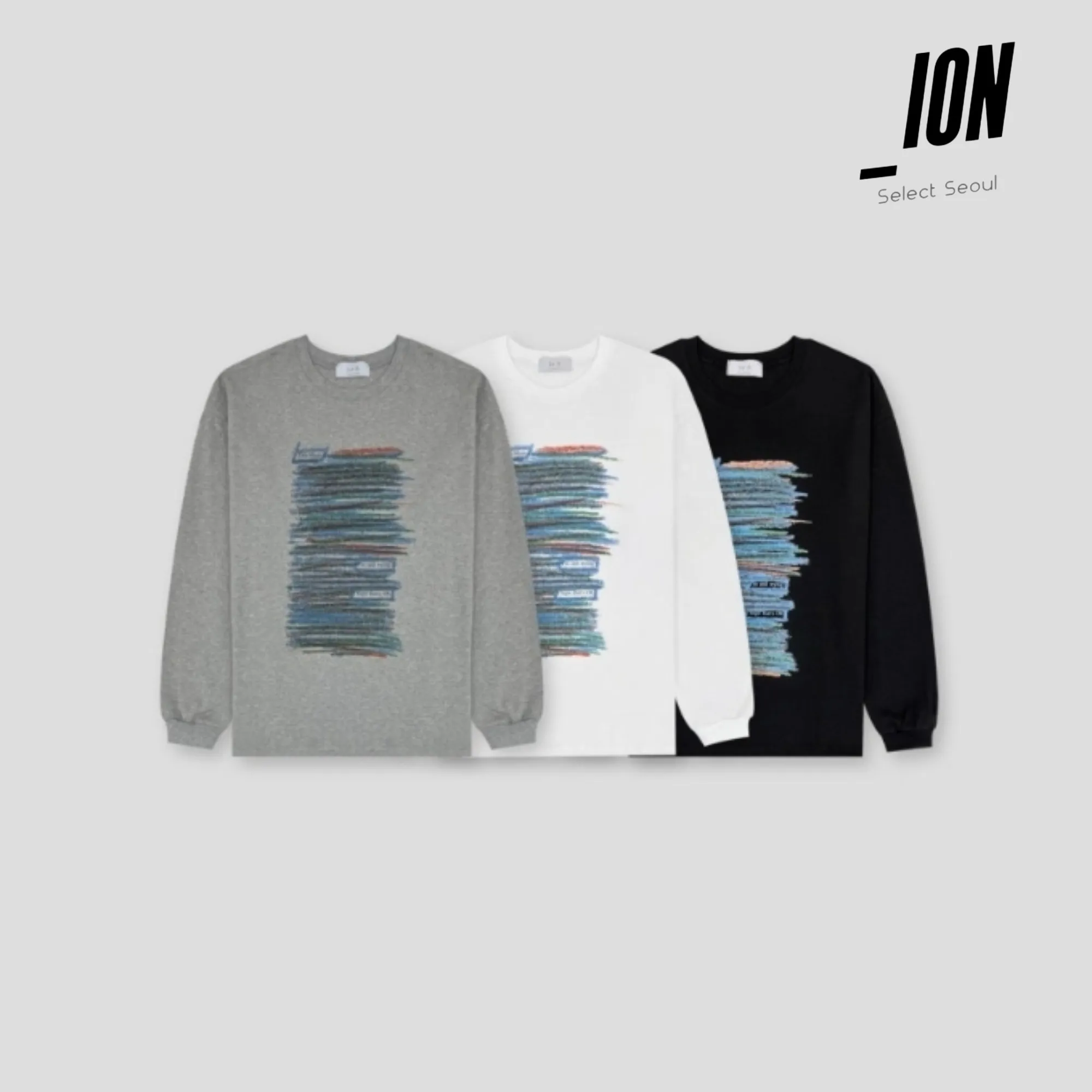 IONSEOUL  |Unisex Street Style Long Sleeves Plain Cotton Oversized