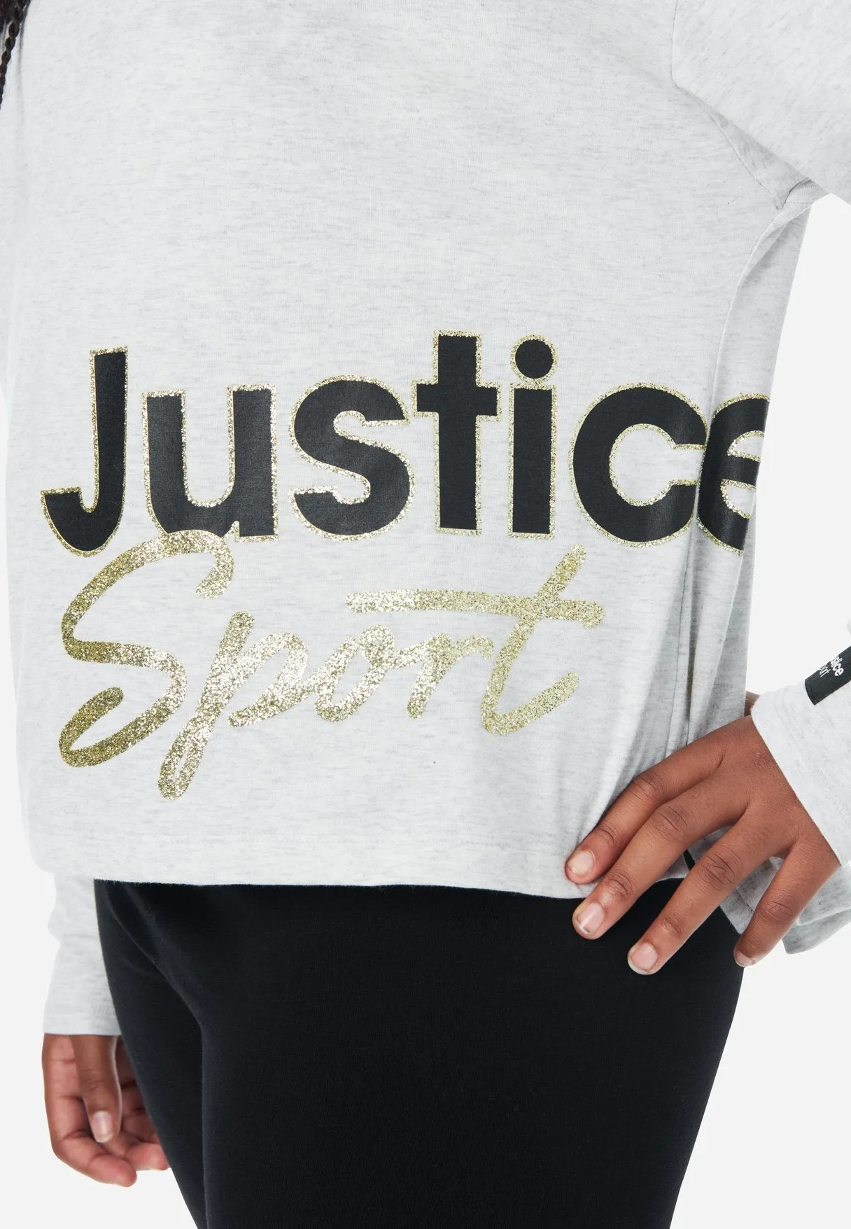 J Sport Layered Graphic Sweatshirt