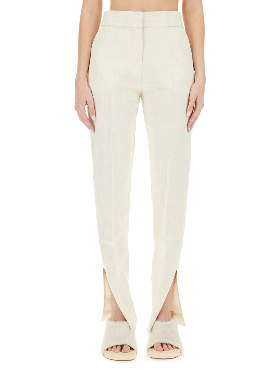 JACQUEMUS    LINEN TIBAU PANTS