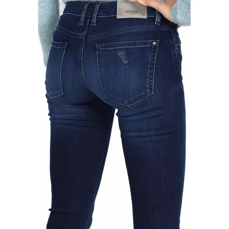 JEANS SKINNY IN DENIM SUPER STRETCH, BLU