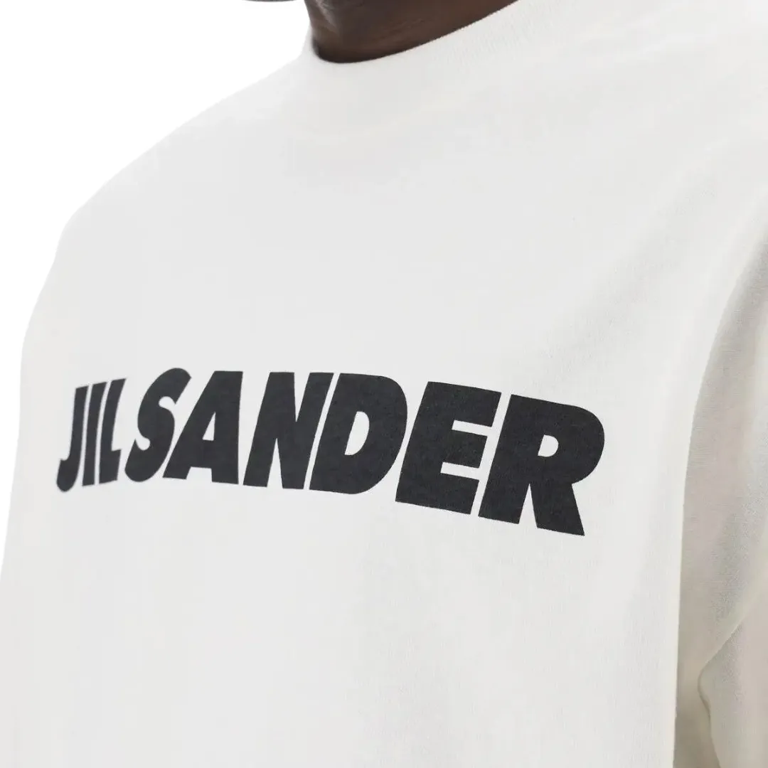 Jil Sander  |Crew Neck Long Sleeves Plain Long Sleeve T-shirt Logo