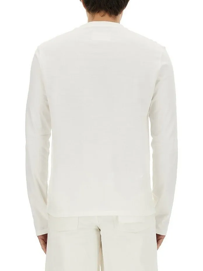 Jil Sander  |Crew Neck Unisex Long Sleeves Plain Cotton Oversized