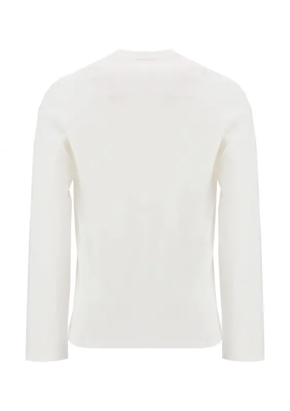 Jil Sander  |Street Style Long Sleeves Cotton Long Sleeve T-shirt Logo