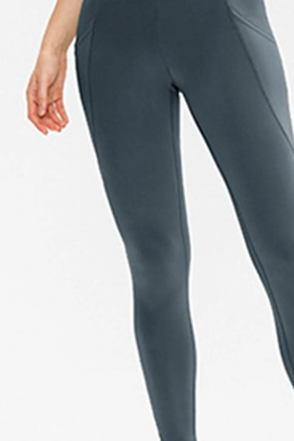 Joelle Slim Fit Long Active Leggings with Pockets