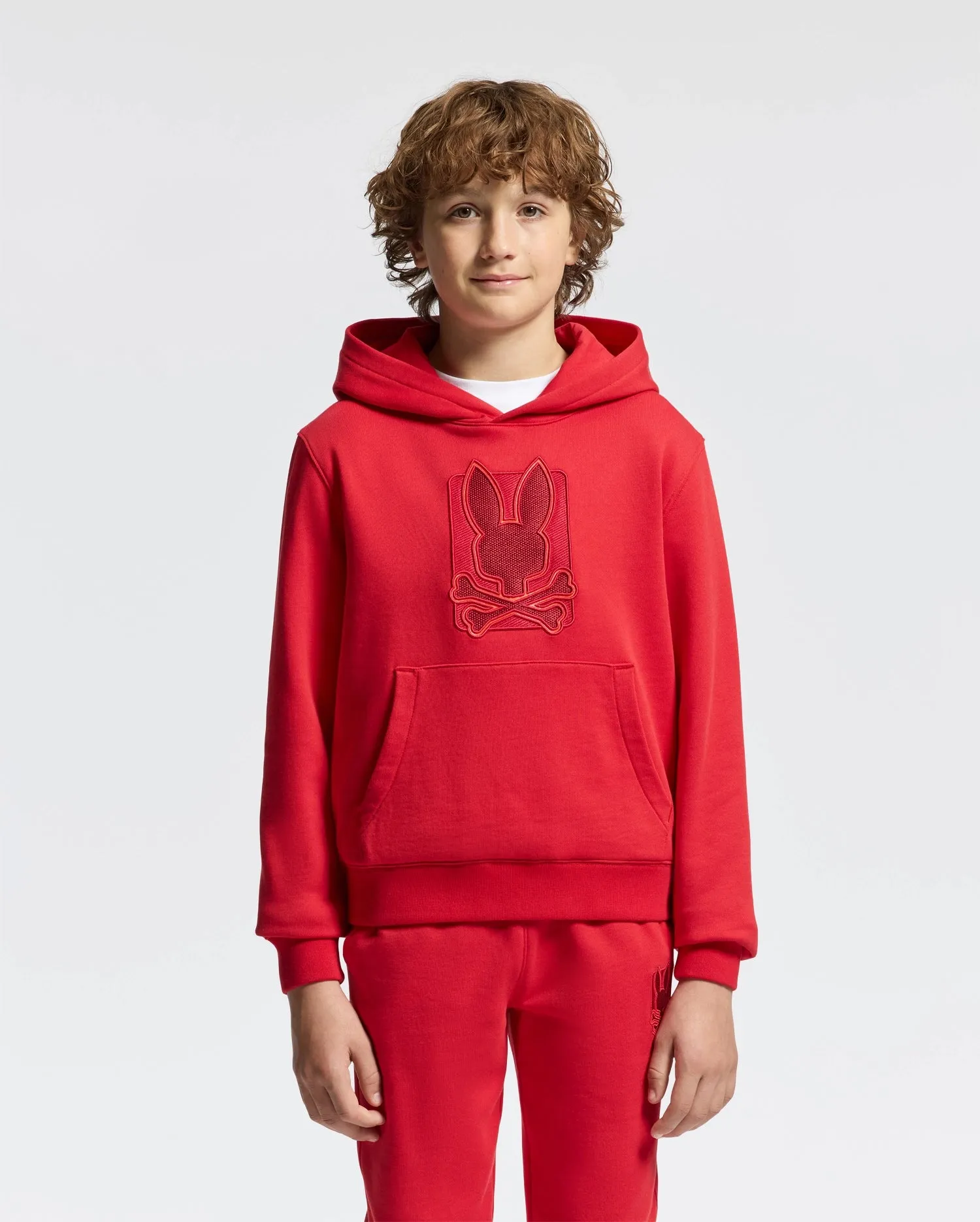 KIDS PIERCE ESSENTIAL FRENCH TERRY HOODIE - B0H135E200