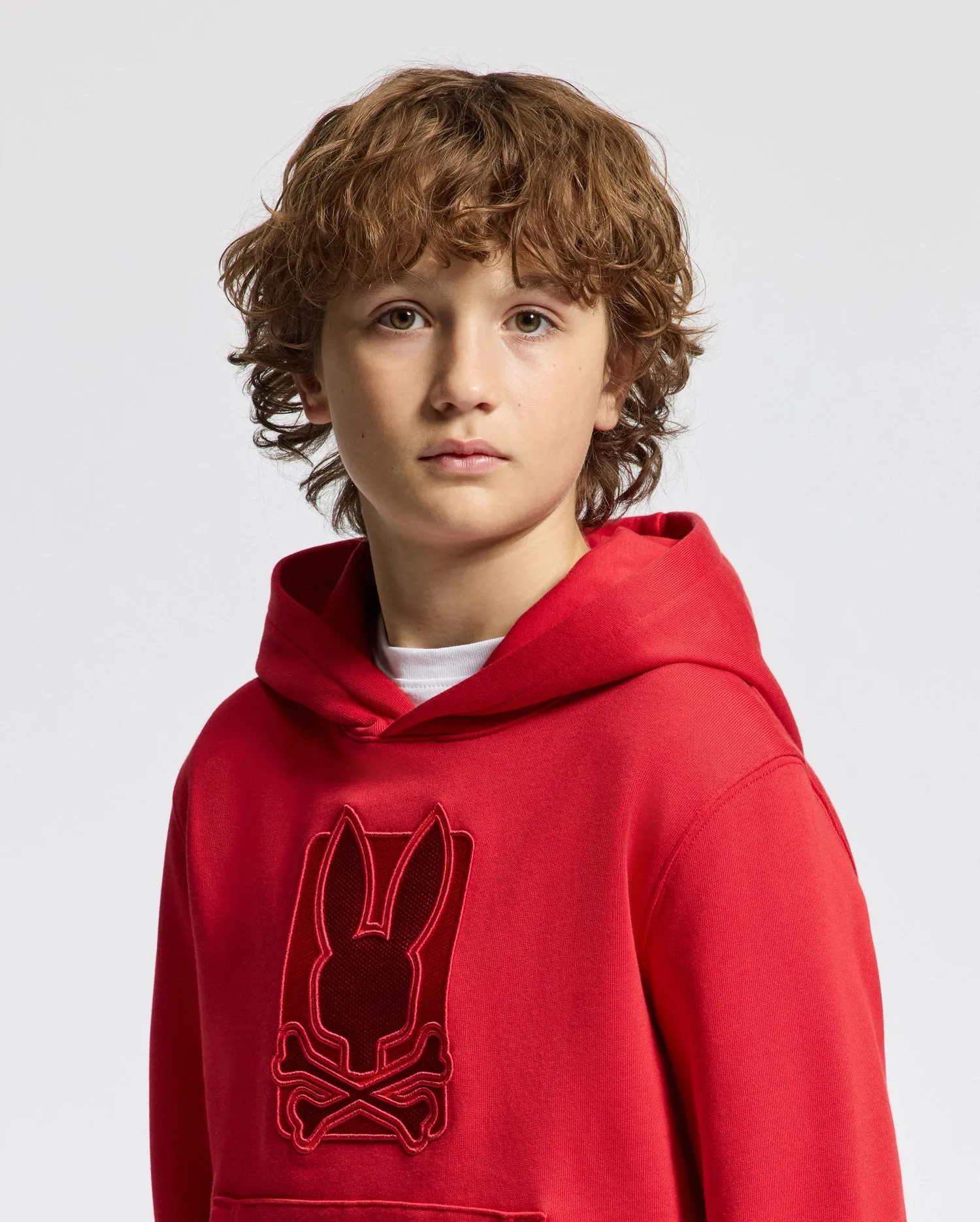 KIDS PIERCE ESSENTIAL FRENCH TERRY HOODIE - B0H135E200