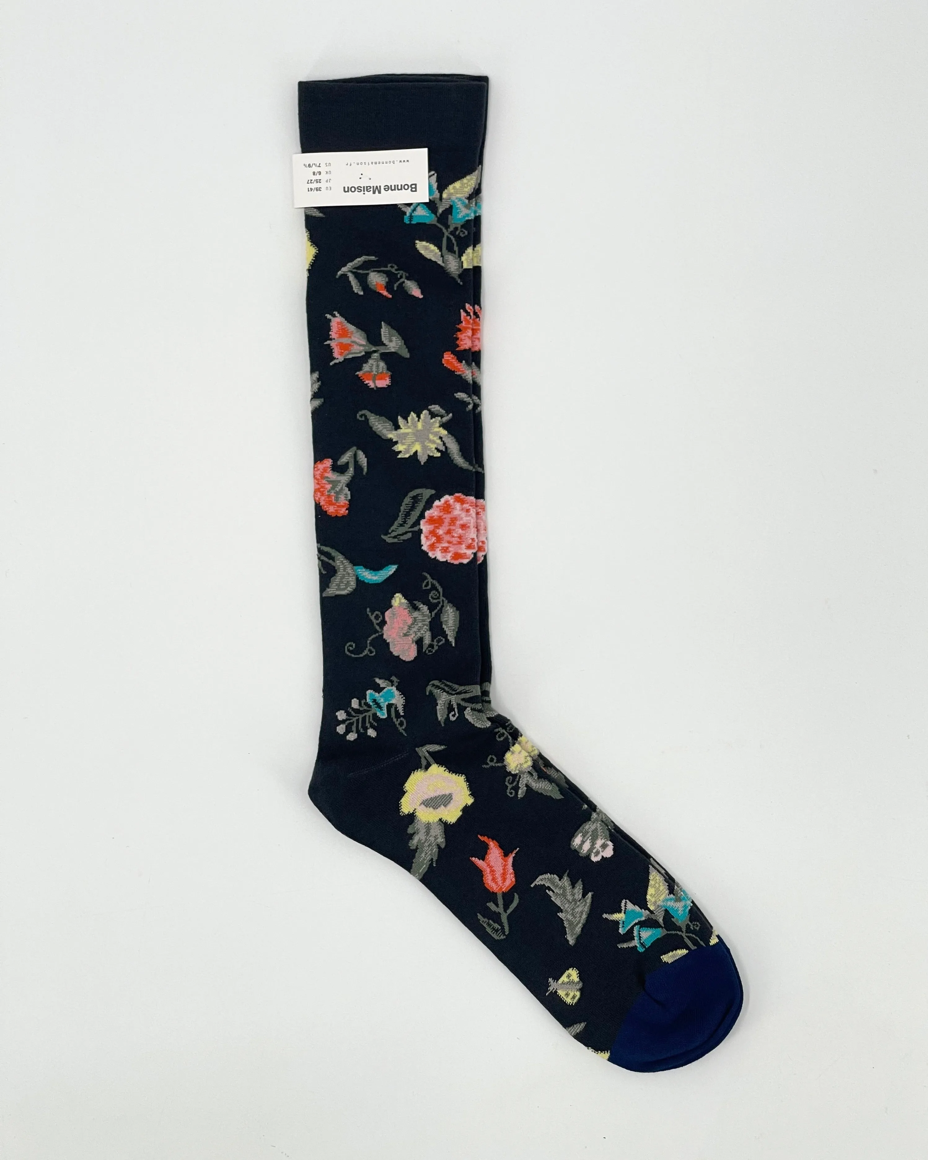 Knee-High Cotton Blend Socks