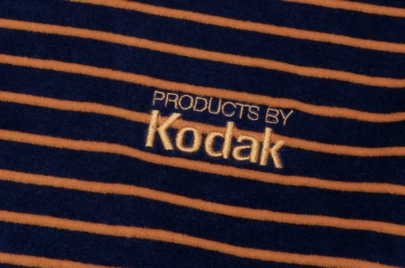 KODAK  |Stripes Unisex Street Style Long Sleeves Cotton