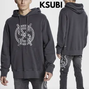 KSUBI  |Pullovers Unisex Street Style Long Sleeves Cotton Oversized