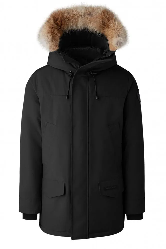 Langford Parka Fusion Fit Black Label With Fur Black