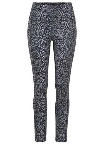 LASCANA Leopard Print Functional Leggings | Grattan