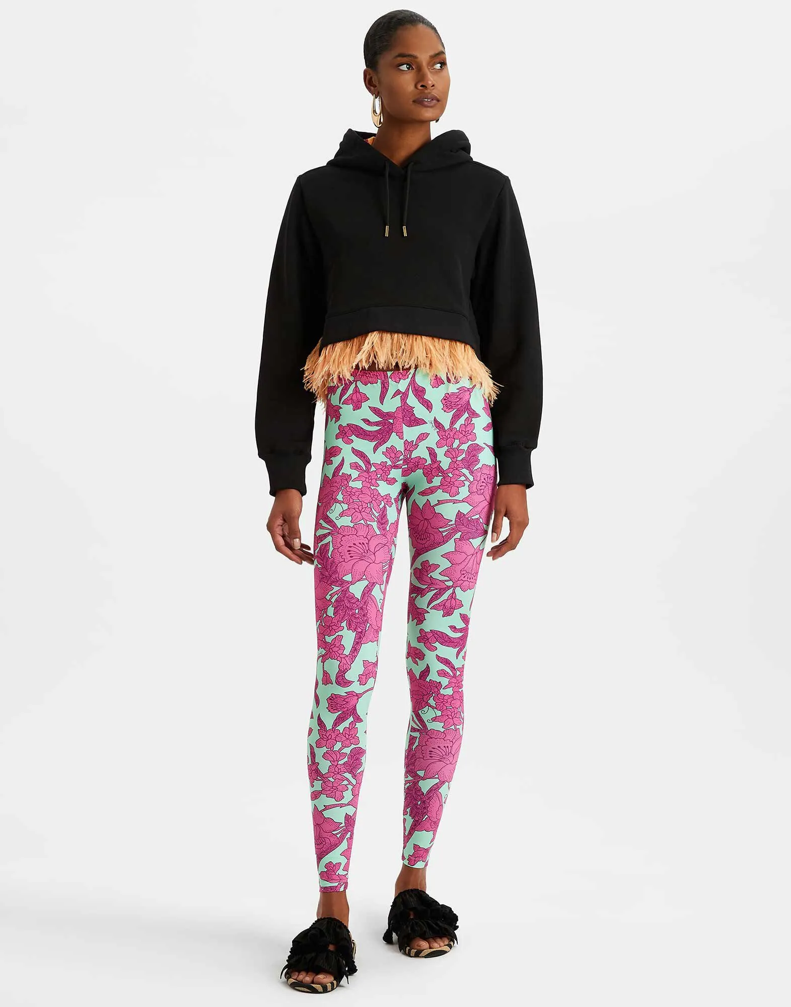 Leggings in Lilium Purple for Women | La DoubleJ