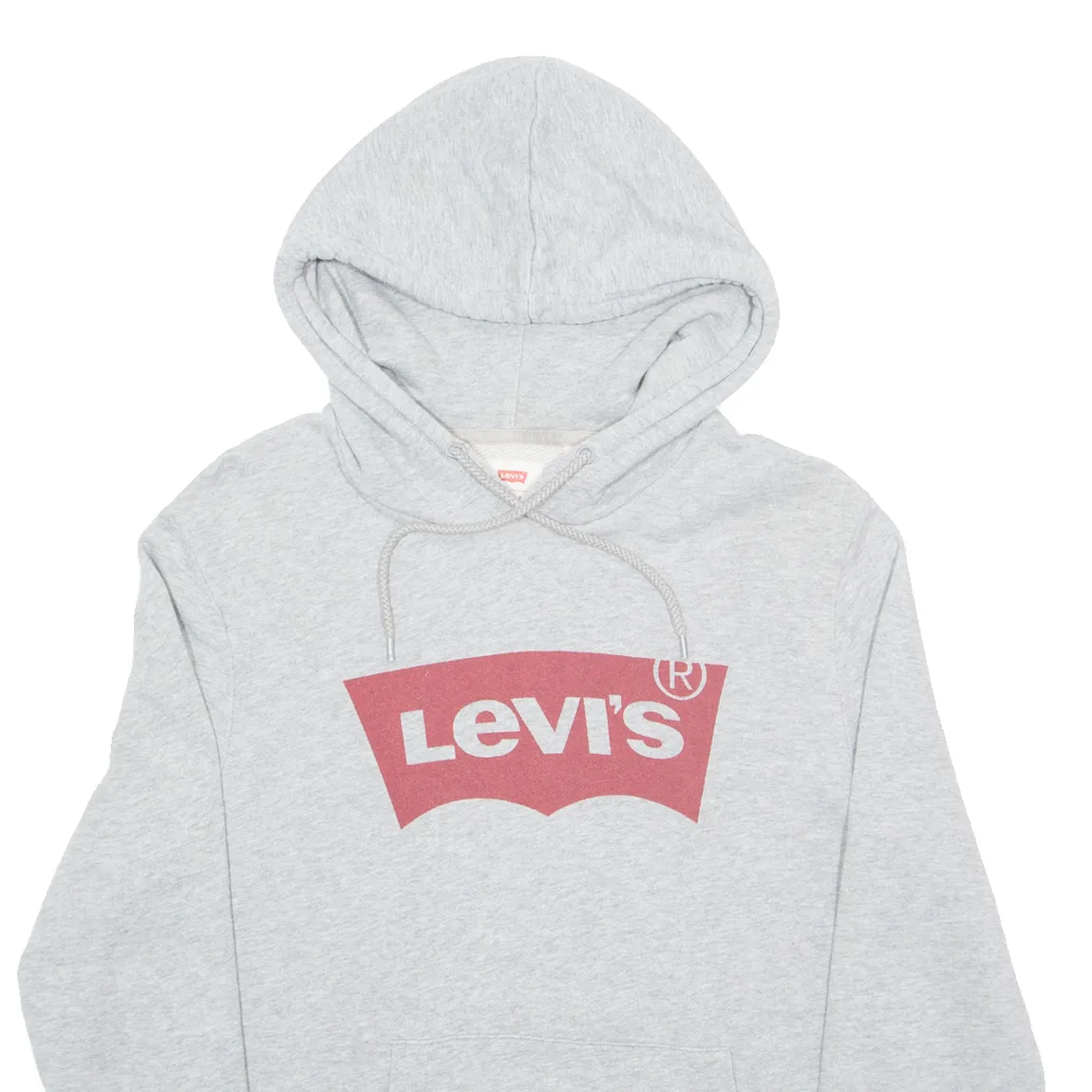 LEVI'S Mens Grey Hoodie S