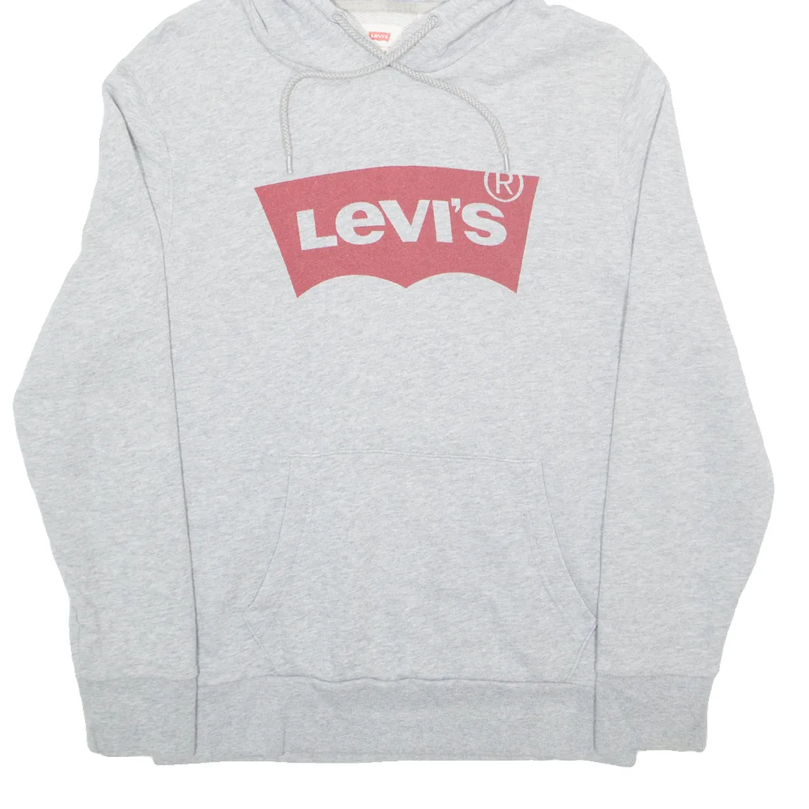 LEVI'S Mens Grey Hoodie S