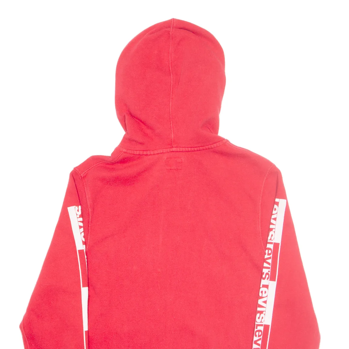 LEVI'S Mens Red Hoodie S