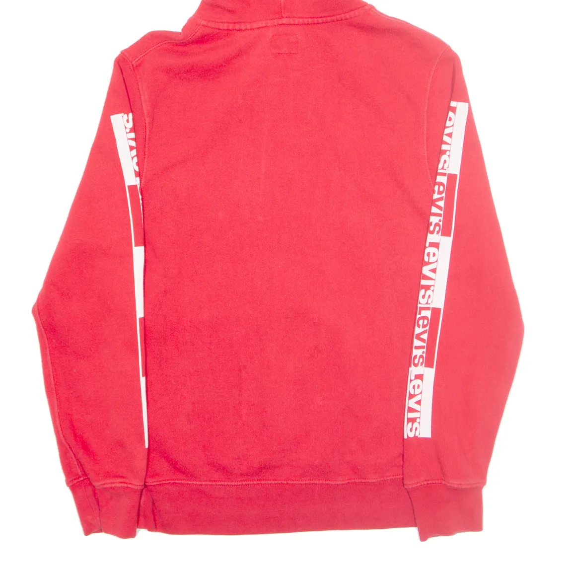 LEVI'S Mens Red Hoodie S