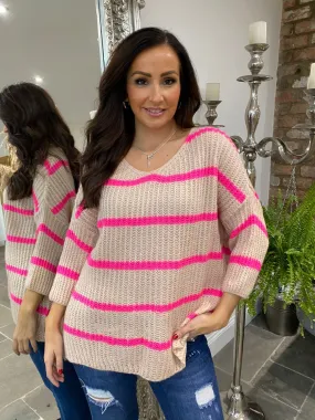 Lightweight Stripe Jumper Madison