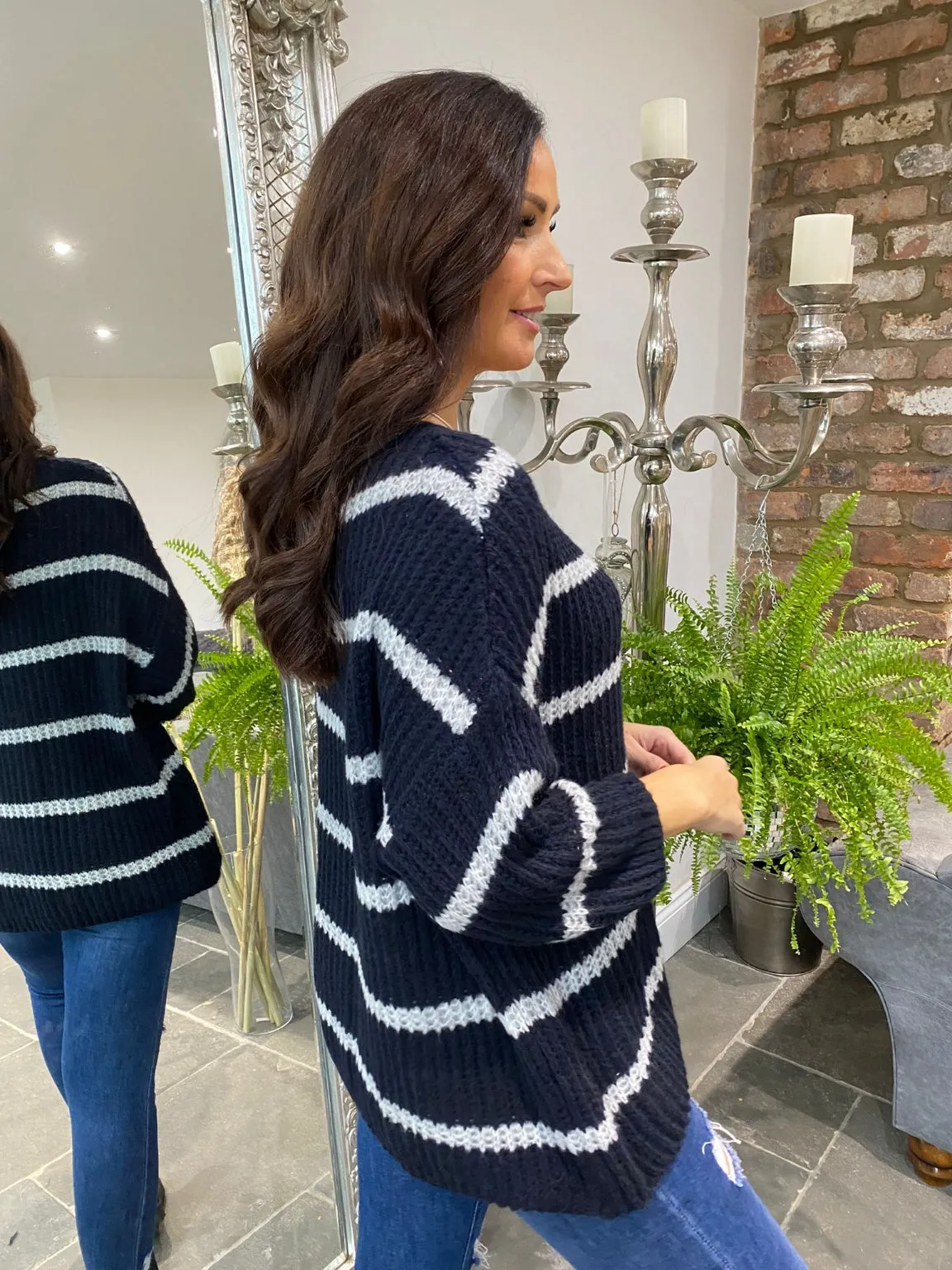 Lightweight Stripe Jumper Madison