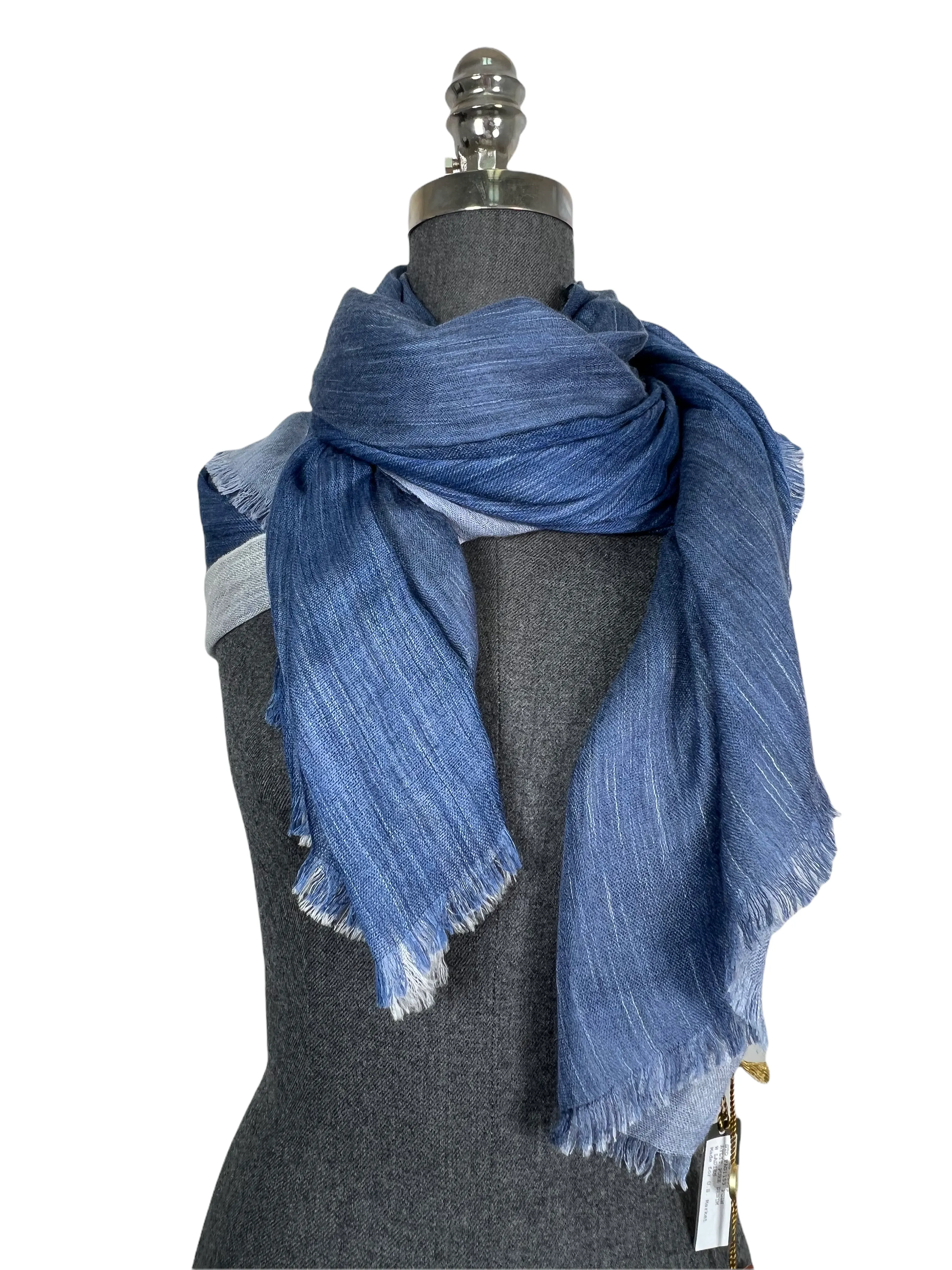 Loro Piana Aylit Pure Cashmere & Silk Gauze Stole Scarf NWT